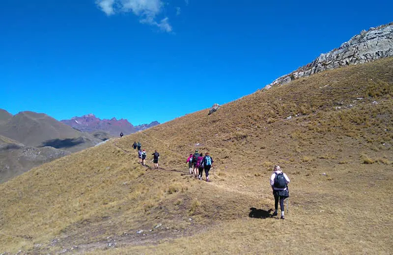 Cachicata trek to Machu Picchu