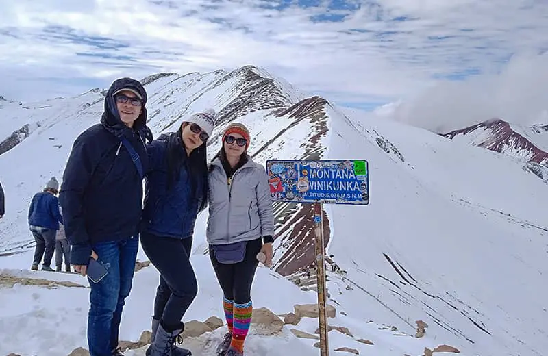 Rainbow Mountain trek In Cusco